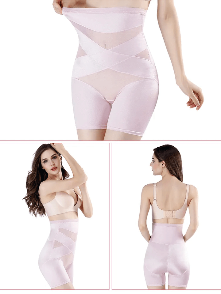 Kvinnes Shapewear | Høy Midje Utvidet Benlengde
