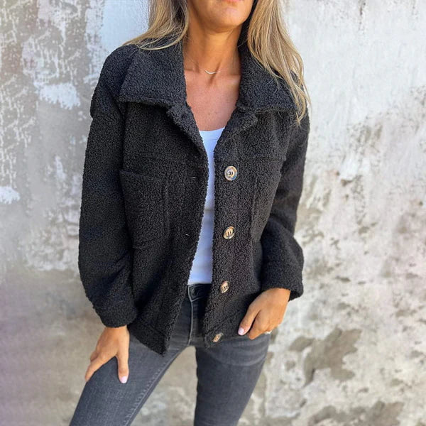 Kvinnes Cardigan | Kragehals