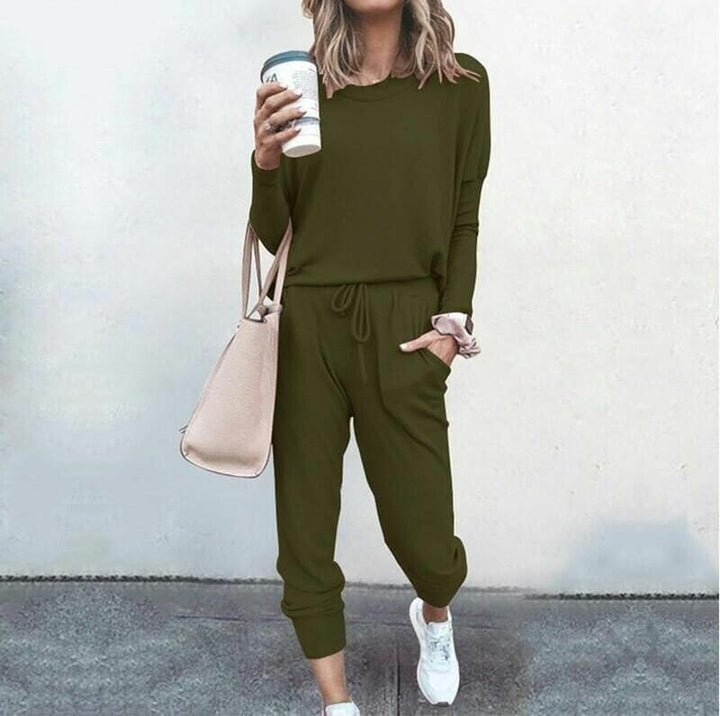 Dame To-delt Sett | Jogger-stil Bukser
