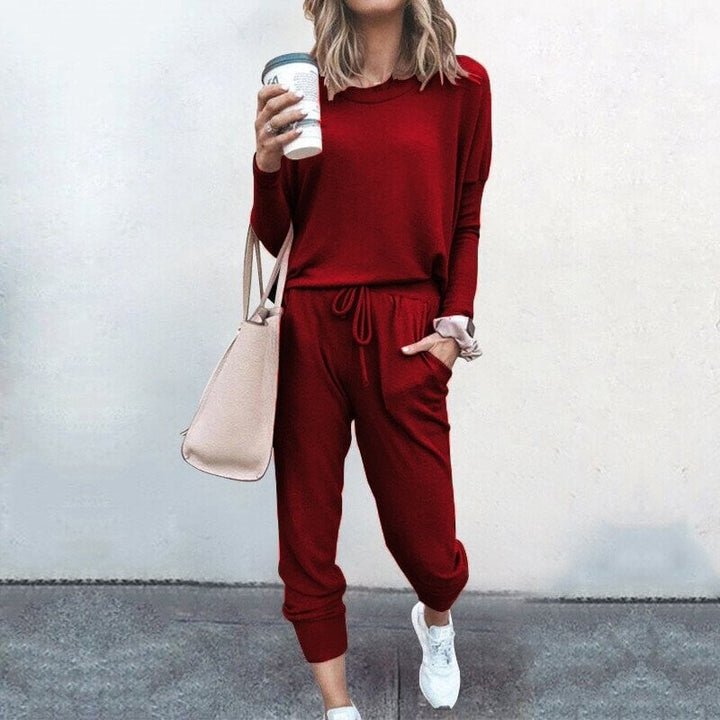 Dame To-delt Sett | Jogger-stil Bukser