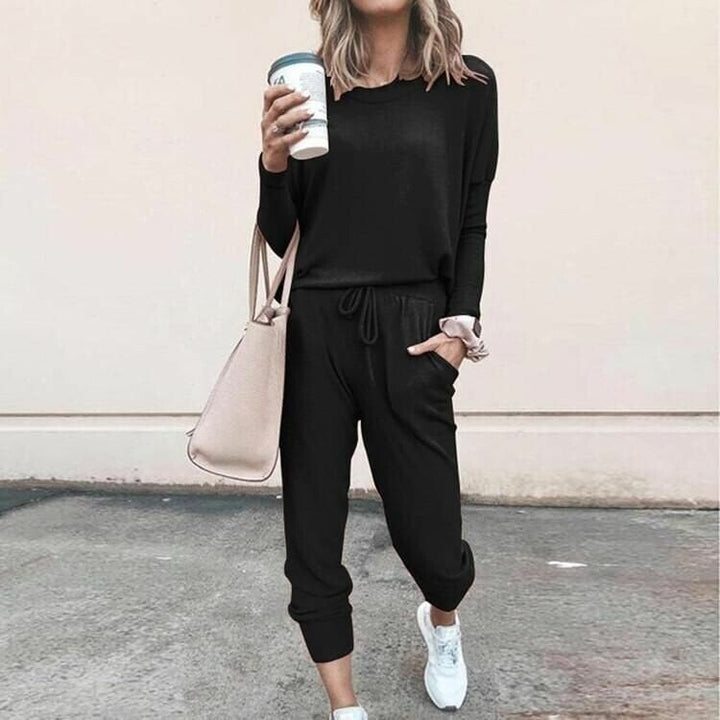 Dame To-delt Sett | Jogger-stil Bukser