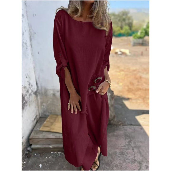 Dame Matchende Sett | Asymmetrisk Topp Vide Ben