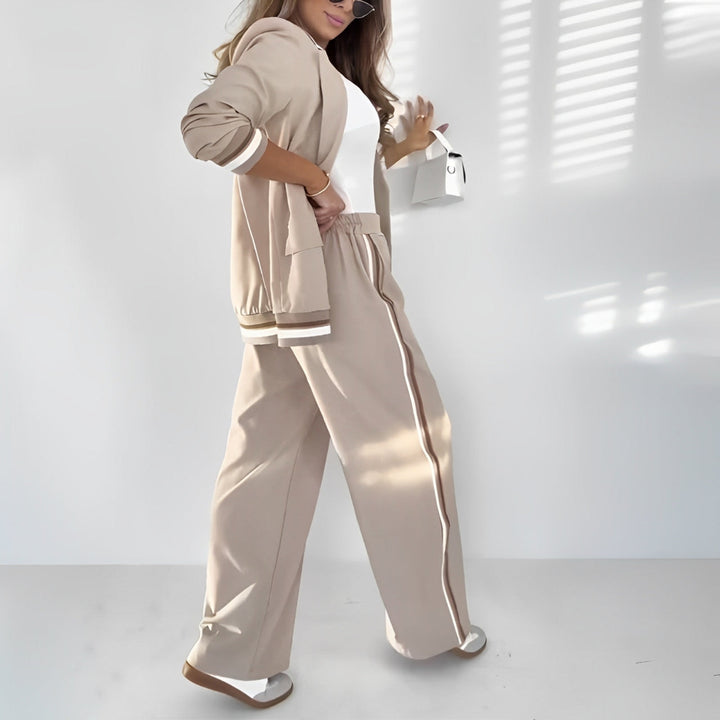 Dame Lounge Sett | Skreddersydd Blazer Rett Bukser