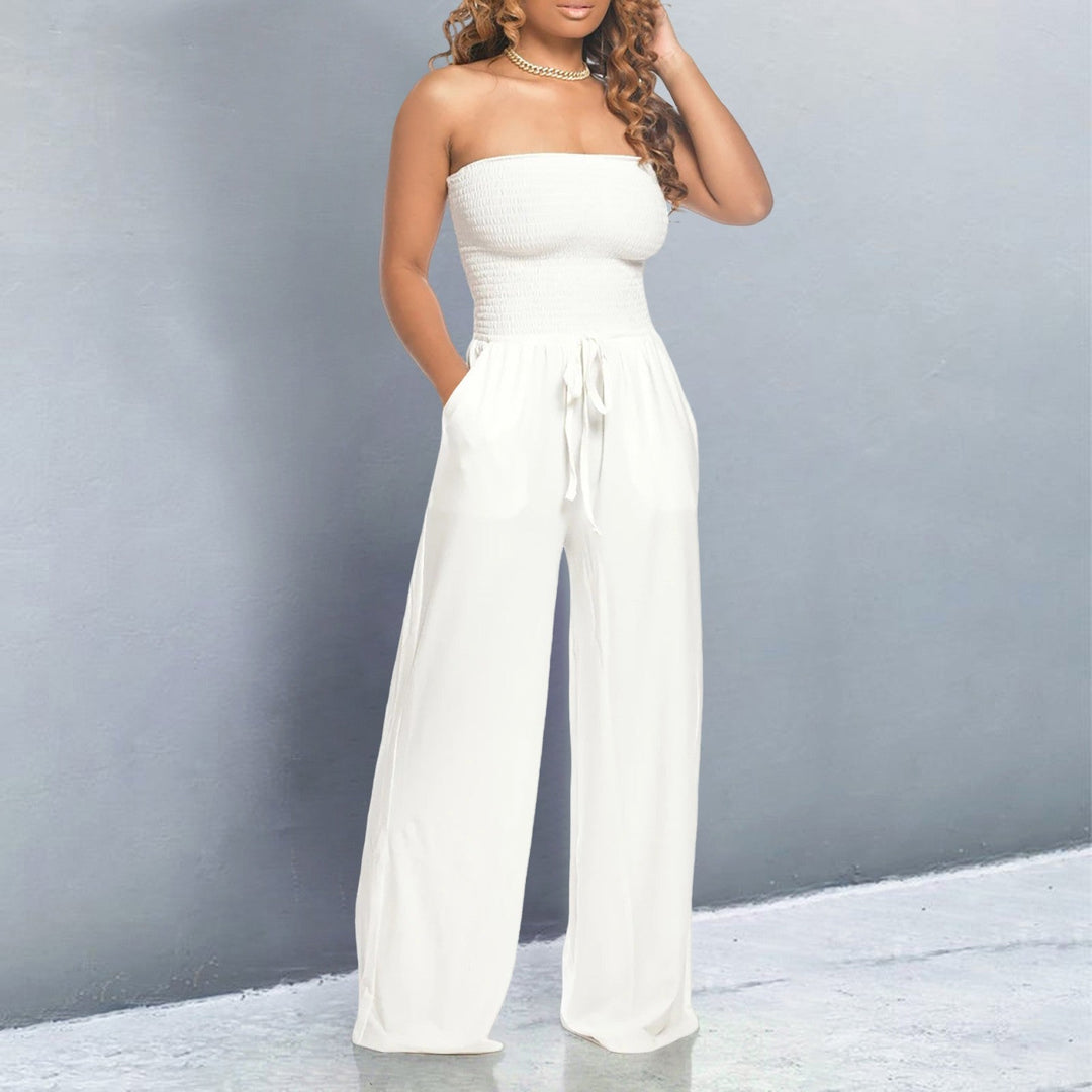 Dame Jumpsuit | Uten Stropper, Vid Ben