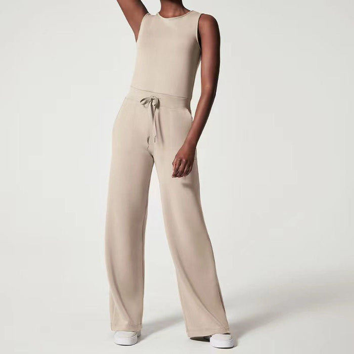 Dame Jumpsuit | Knyte Midje Full Lengde Klipp