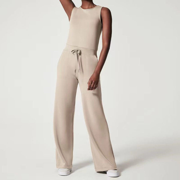 Dame Jumpsuit | Knyte Midje Full Lengde Klipp