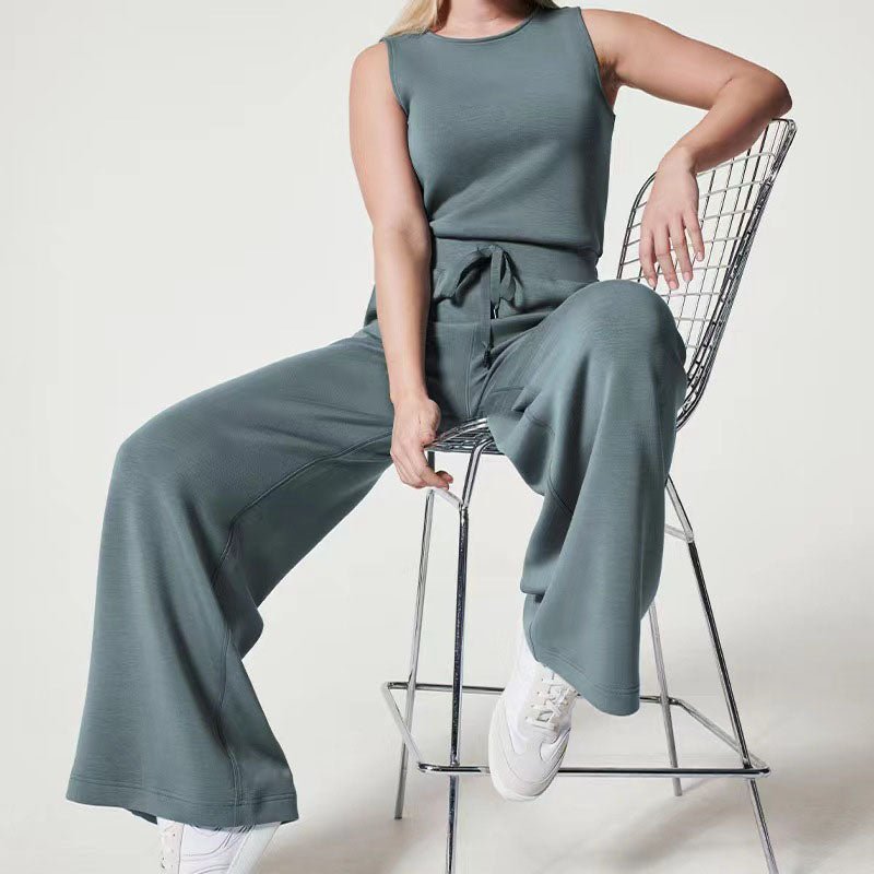 Dame Jumpsuit | Knyte Midje Full Lengde Klipp