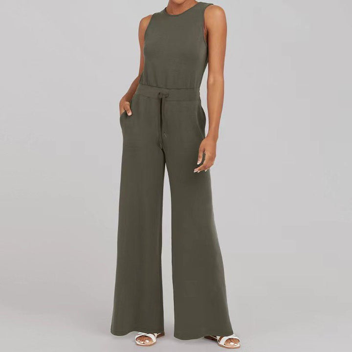 Dame Jumpsuit | Knyte Midje Full Lengde Klipp