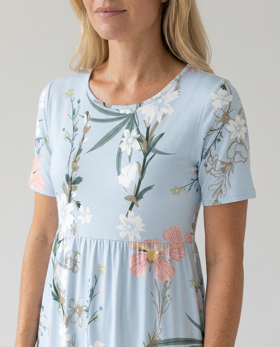 Kvinneklær | Blomstrete Midi