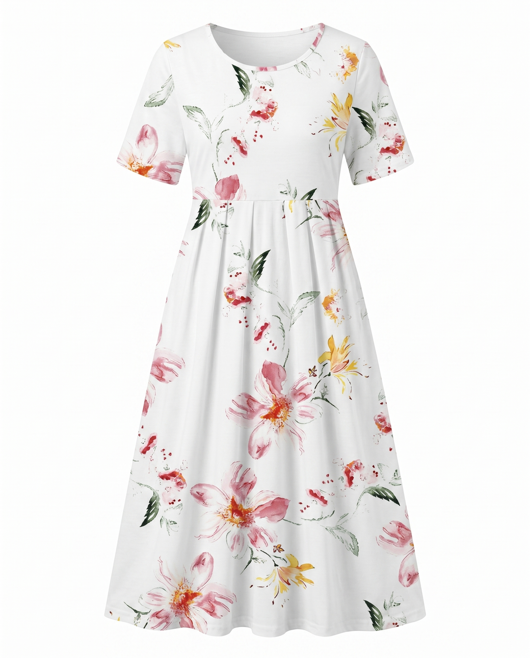 Kvinneklær | Blomstrete Midi