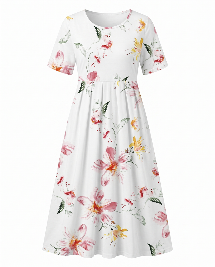 Kvinneklær | Blomstrete Midi