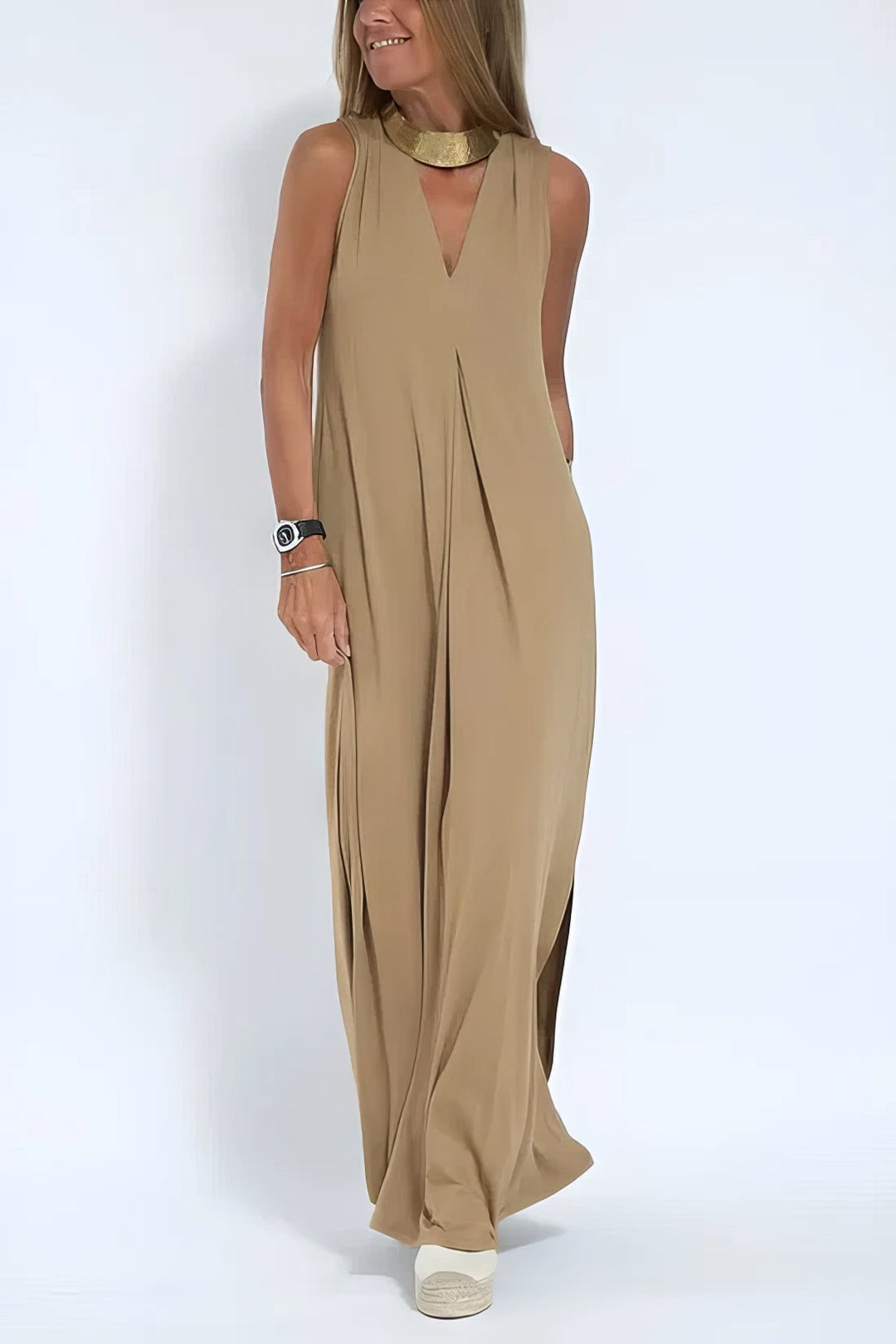 Kjole for kvinner | Lagdelt Maxi med Cardigan