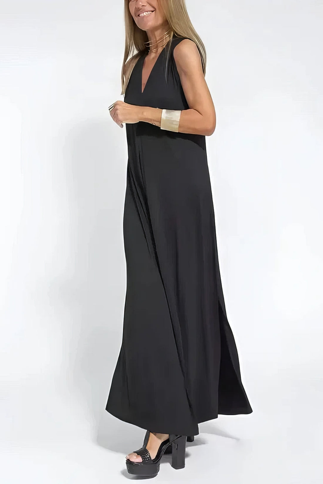 Kjole for kvinner | Lagdelt Maxi med Cardigan