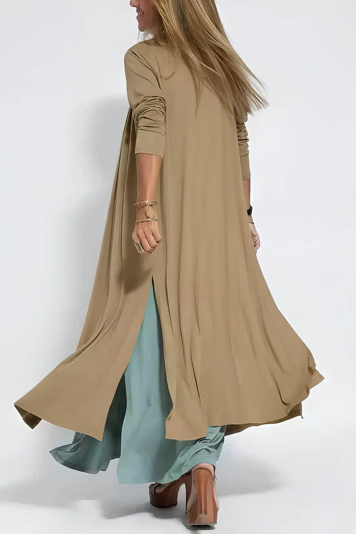 Kjole for kvinner | Lagdelt Maxi med Cardigan